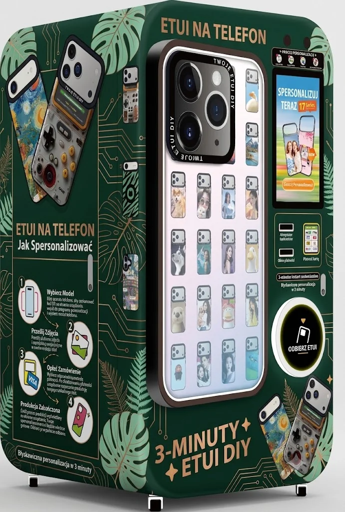 Wizualizacja automatu — Zielone liście